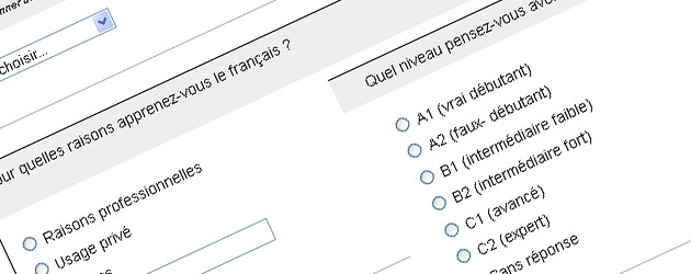 Enquêtes et questionnaires Enquêtes et questionnaires